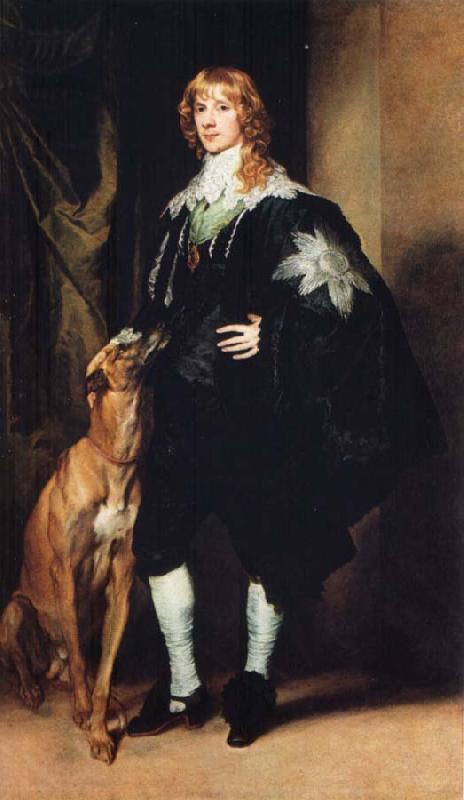 Dyck, Anthony van Portrait of James Stuart,Duke of Richmond and Fourth Duke of Lennox